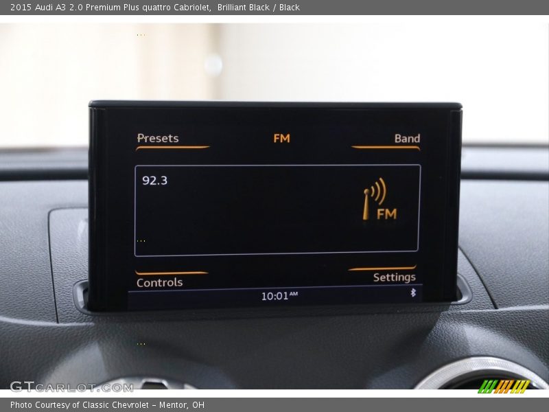 Brilliant Black / Black 2015 Audi A3 2.0 Premium Plus quattro Cabriolet