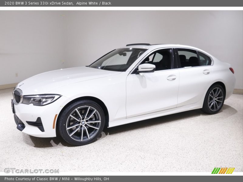 Alpine White / Black 2020 BMW 3 Series 330i xDrive Sedan