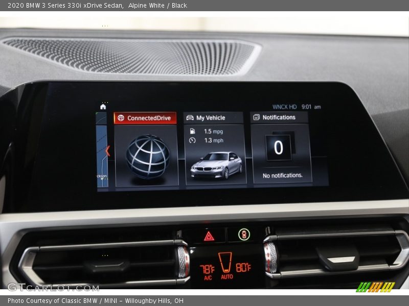 Alpine White / Black 2020 BMW 3 Series 330i xDrive Sedan