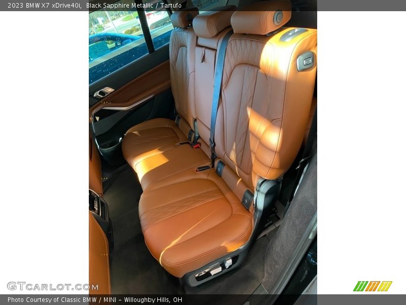 Rear Seat of 2023 X7 xDrive40i