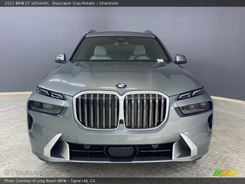 Skyscraper Gray Metallic / Silverstone 2023 BMW X7 xDrive40i