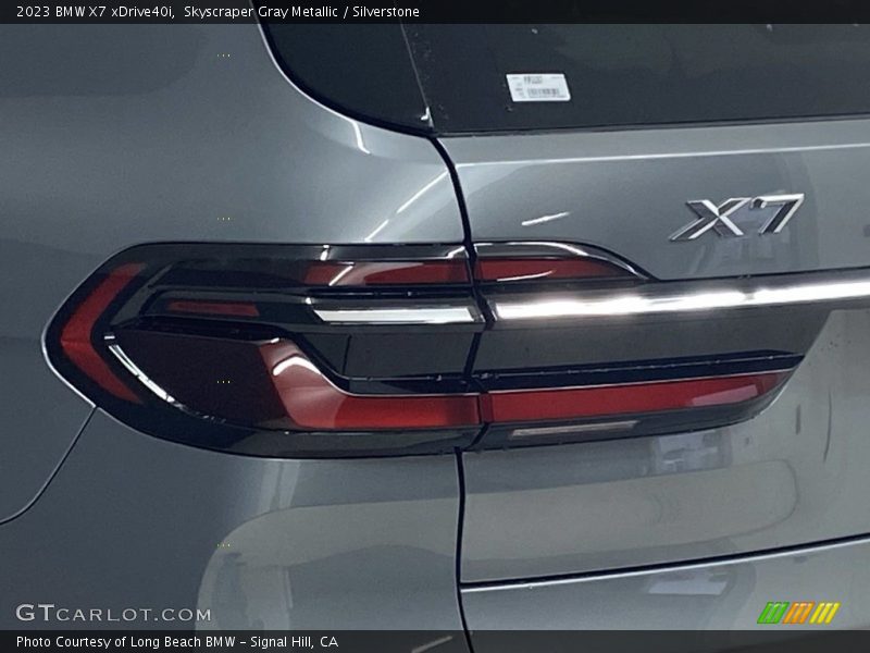 Skyscraper Gray Metallic / Silverstone 2023 BMW X7 xDrive40i