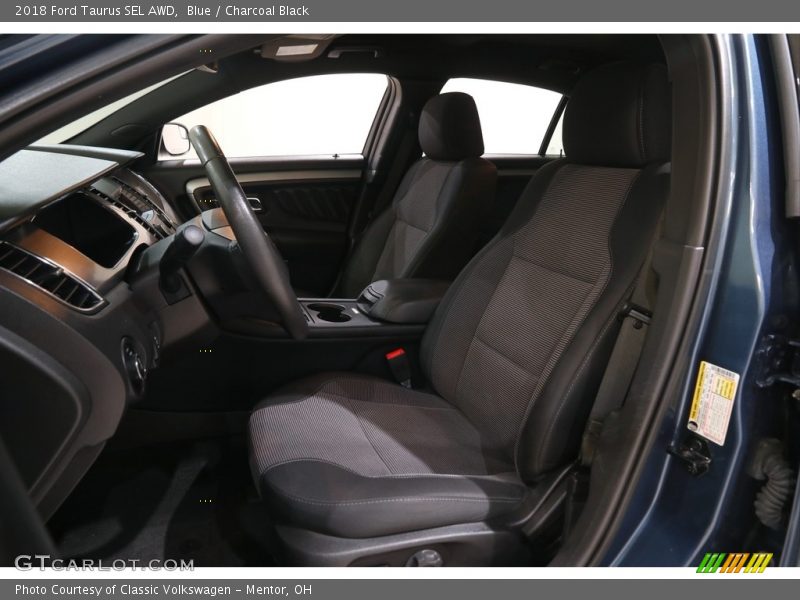 Blue / Charcoal Black 2018 Ford Taurus SEL AWD