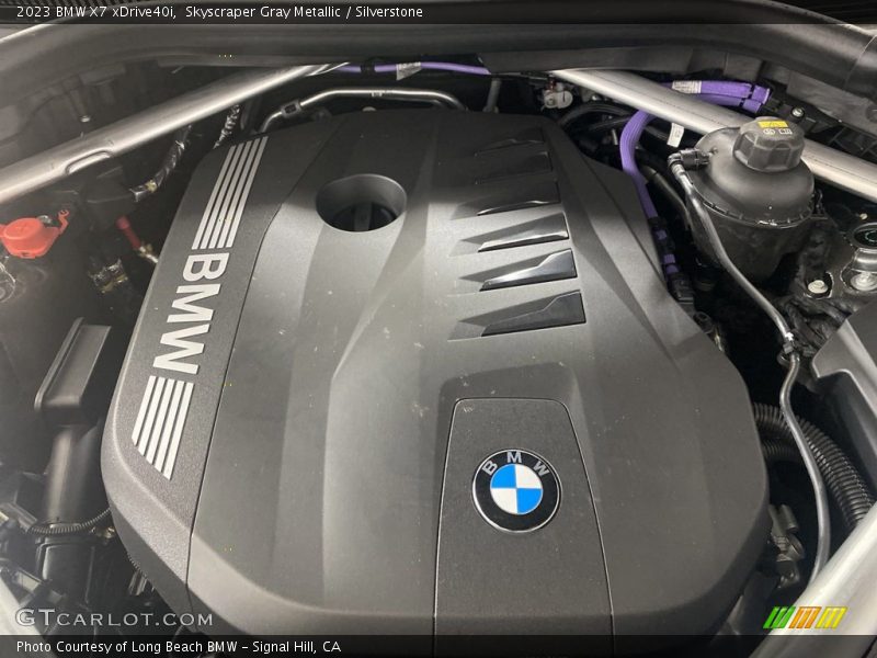 Skyscraper Gray Metallic / Silverstone 2023 BMW X7 xDrive40i