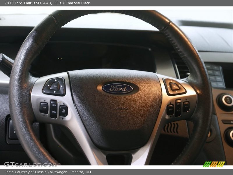 Blue / Charcoal Black 2018 Ford Taurus SEL AWD