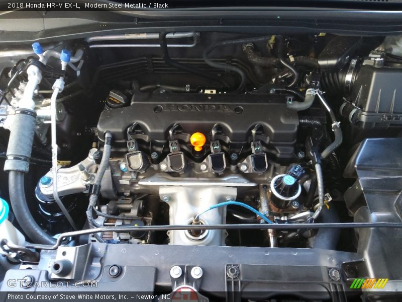 Modern Steel Metallic / Black 2018 Honda HR-V EX-L