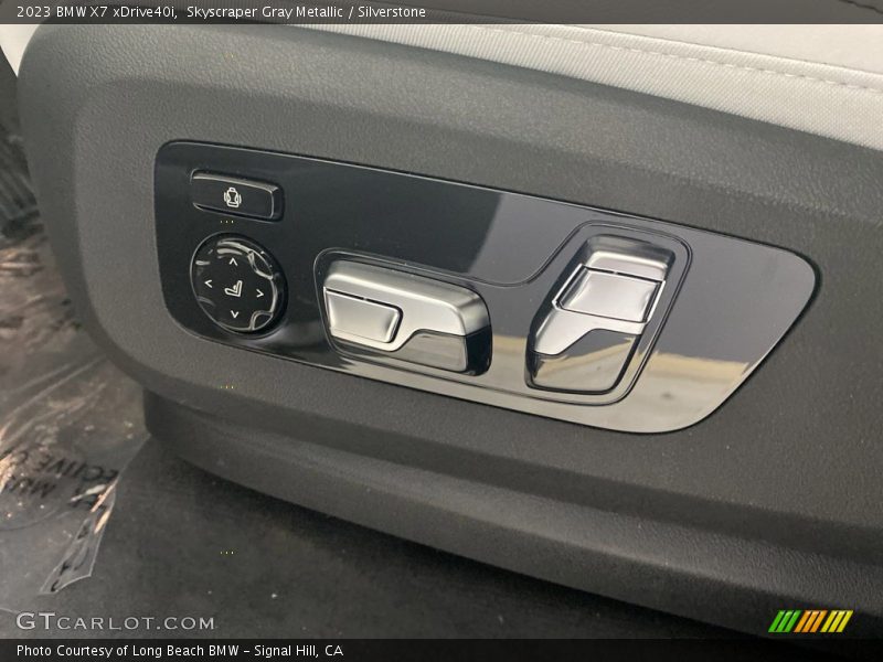 Skyscraper Gray Metallic / Silverstone 2023 BMW X7 xDrive40i