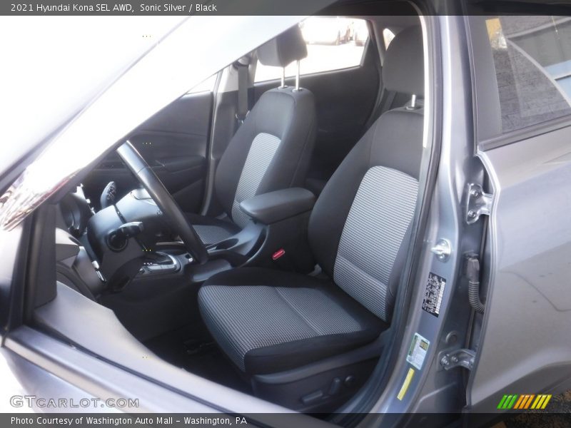 Sonic Silver / Black 2021 Hyundai Kona SEL AWD