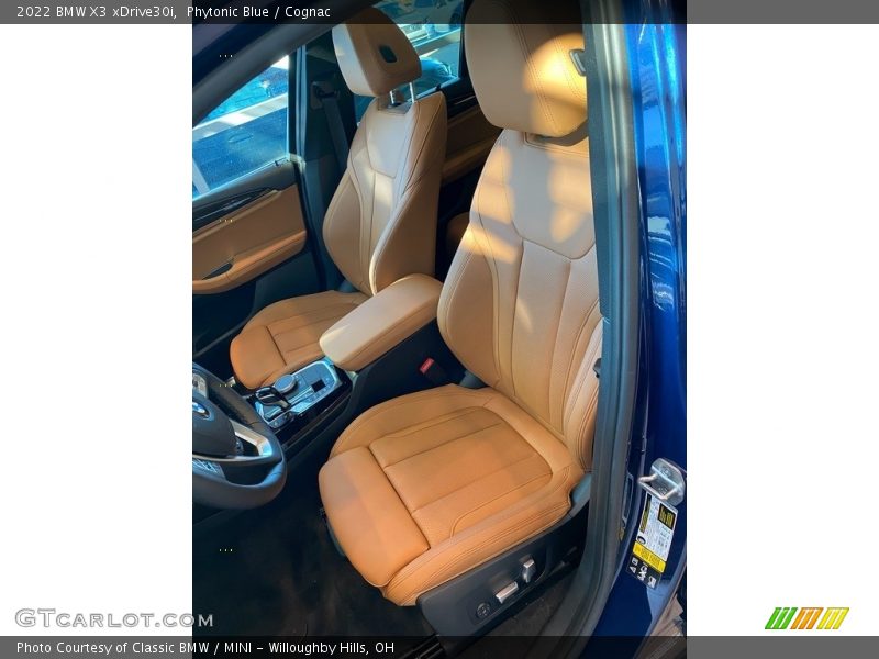 Phytonic Blue / Cognac 2022 BMW X3 xDrive30i