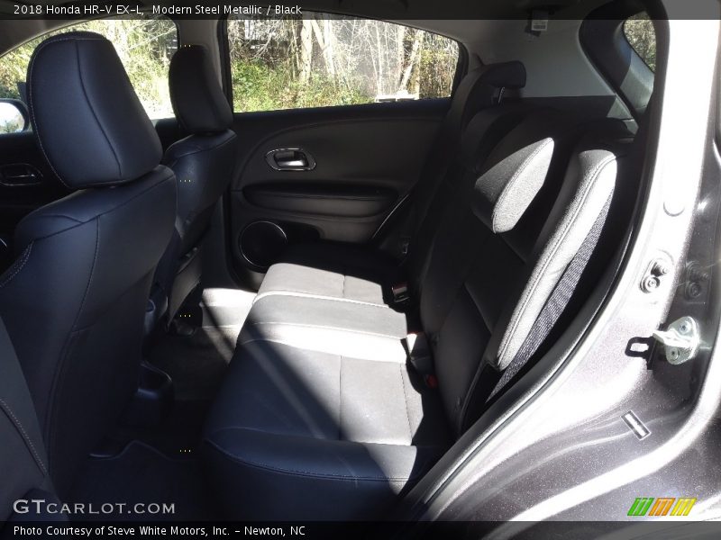 Modern Steel Metallic / Black 2018 Honda HR-V EX-L