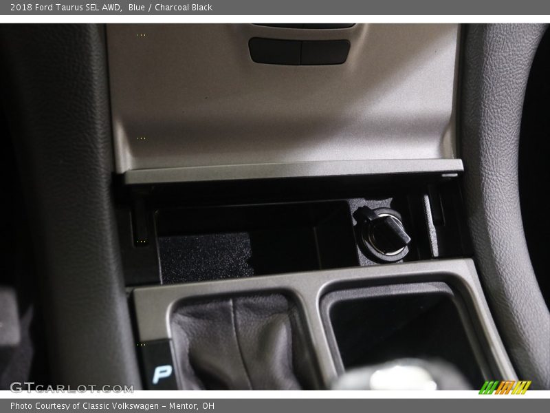 Blue / Charcoal Black 2018 Ford Taurus SEL AWD