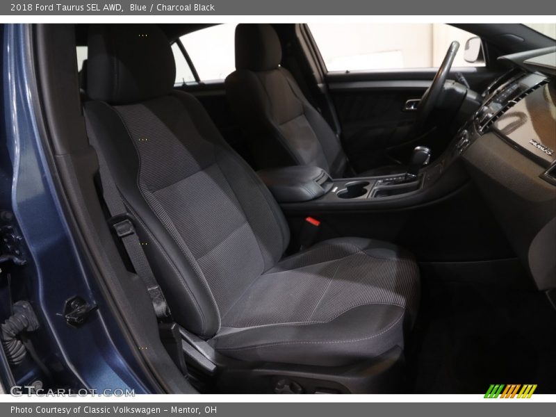 Blue / Charcoal Black 2018 Ford Taurus SEL AWD
