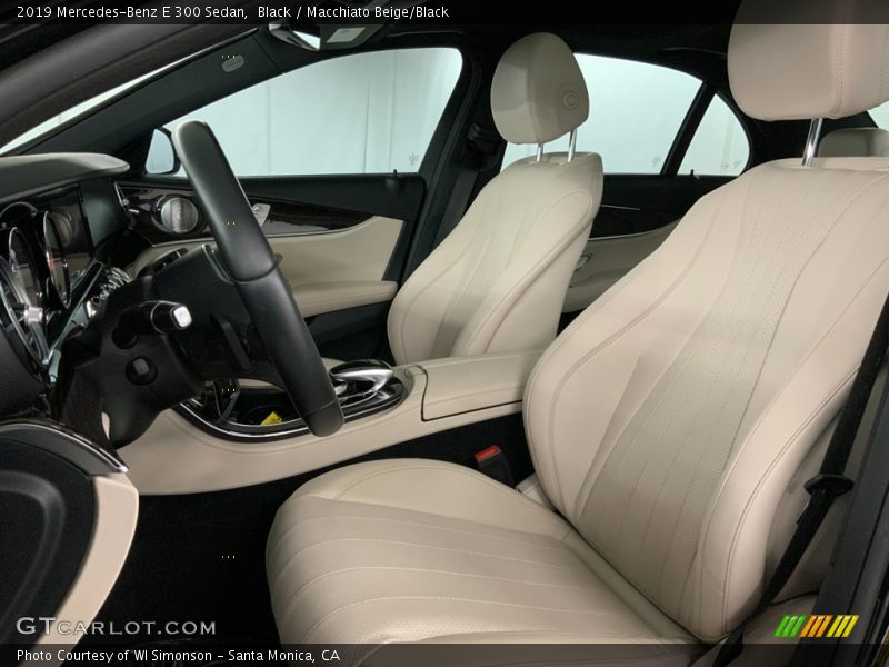 Black / Macchiato Beige/Black 2019 Mercedes-Benz E 300 Sedan