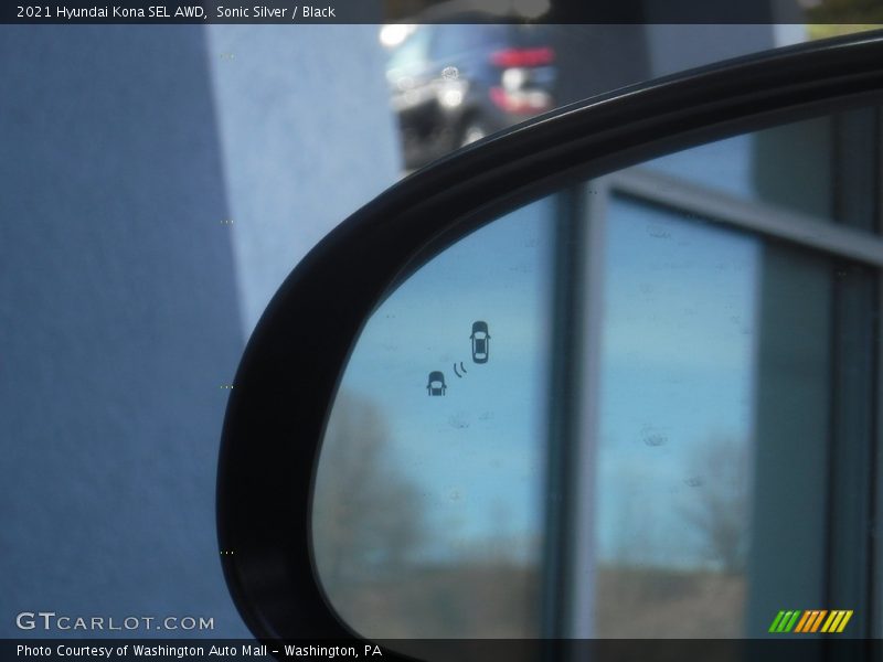 Sonic Silver / Black 2021 Hyundai Kona SEL AWD