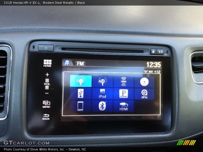 Modern Steel Metallic / Black 2018 Honda HR-V EX-L