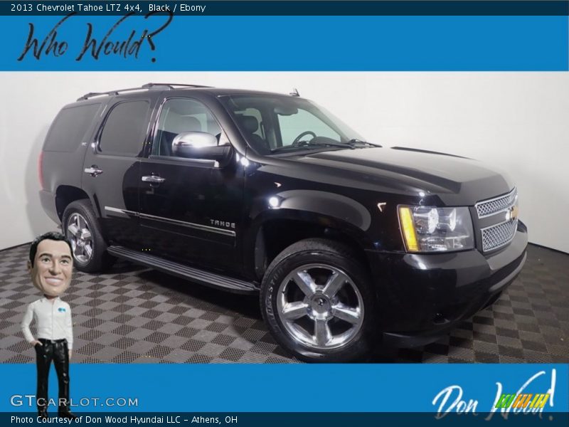 Black / Ebony 2013 Chevrolet Tahoe LTZ 4x4
