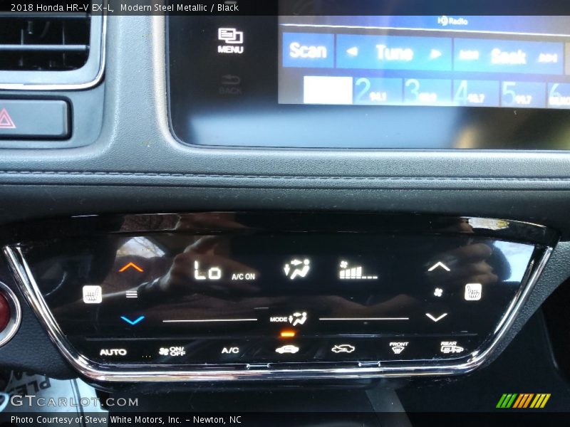 Modern Steel Metallic / Black 2018 Honda HR-V EX-L