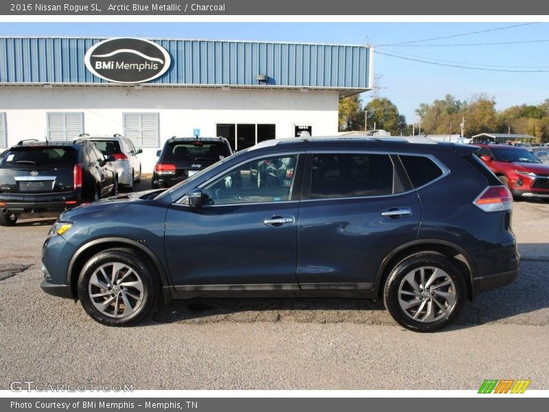 Arctic Blue Metallic / Charcoal 2016 Nissan Rogue SL