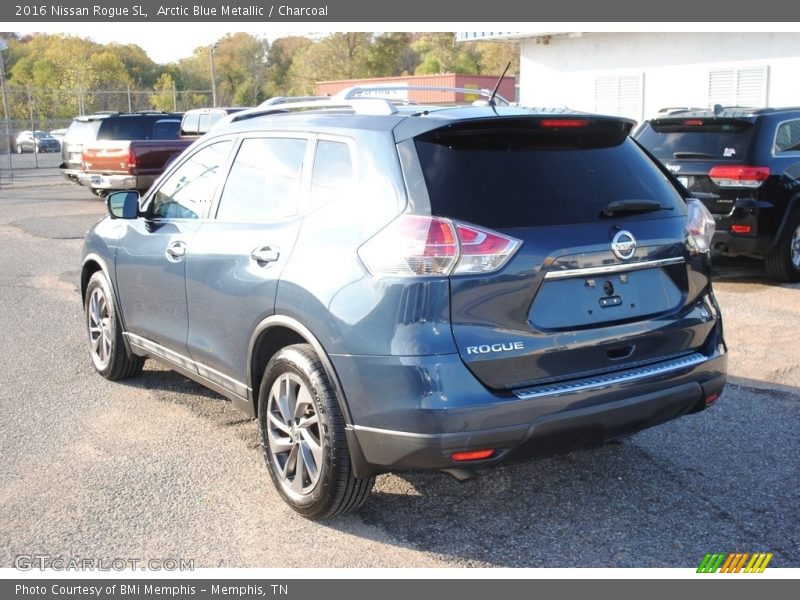 Arctic Blue Metallic / Charcoal 2016 Nissan Rogue SL