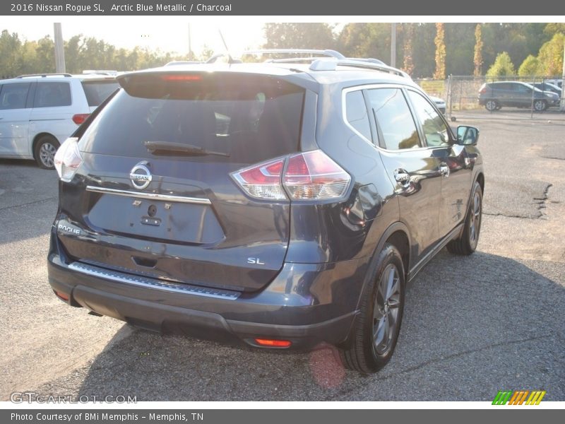 Arctic Blue Metallic / Charcoal 2016 Nissan Rogue SL