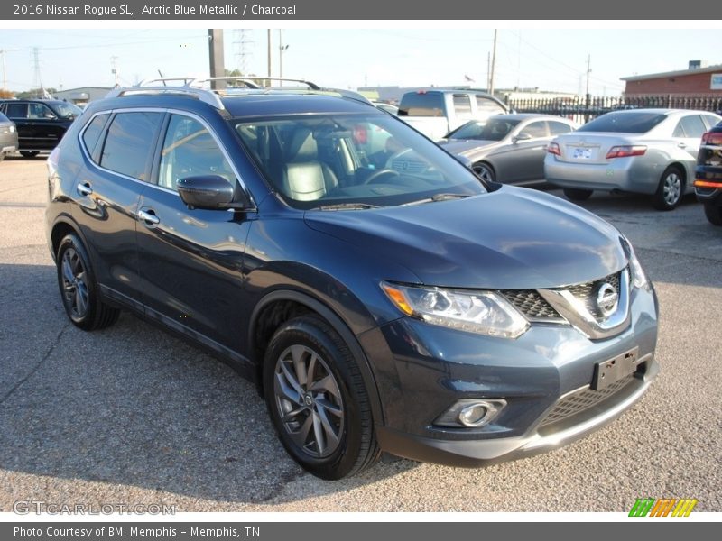 Arctic Blue Metallic / Charcoal 2016 Nissan Rogue SL