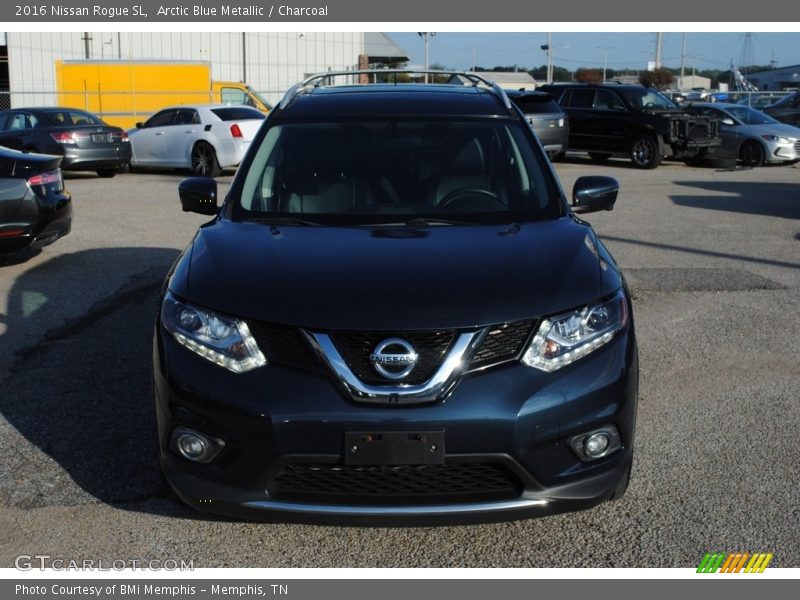 Arctic Blue Metallic / Charcoal 2016 Nissan Rogue SL