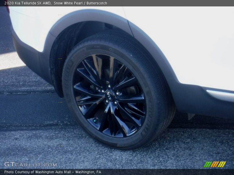 Snow White Pearl / Butterscotch 2020 Kia Telluride SX AWD