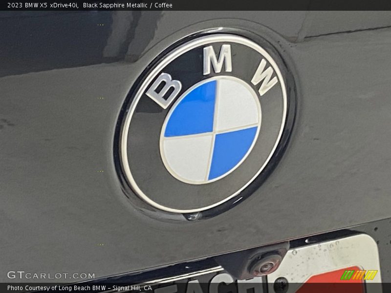 Black Sapphire Metallic / Coffee 2023 BMW X5 xDrive40i