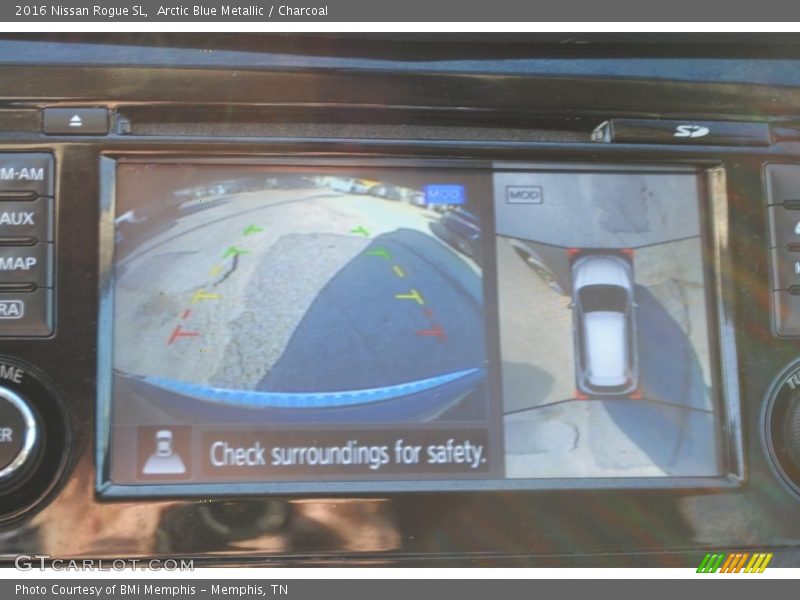 Arctic Blue Metallic / Charcoal 2016 Nissan Rogue SL