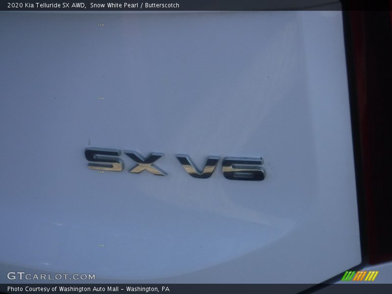 Snow White Pearl / Butterscotch 2020 Kia Telluride SX AWD