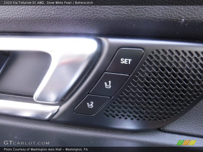 Snow White Pearl / Butterscotch 2020 Kia Telluride SX AWD