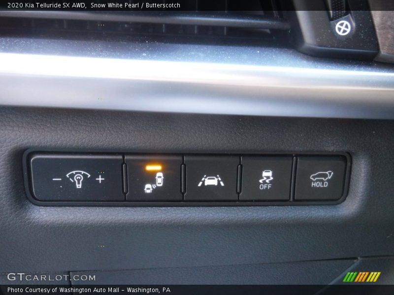 Snow White Pearl / Butterscotch 2020 Kia Telluride SX AWD