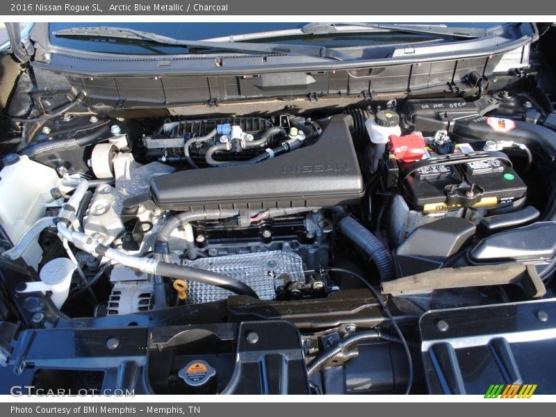 Arctic Blue Metallic / Charcoal 2016 Nissan Rogue SL
