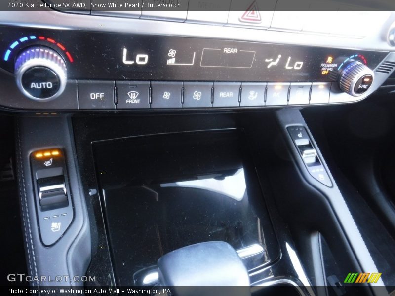 Snow White Pearl / Butterscotch 2020 Kia Telluride SX AWD