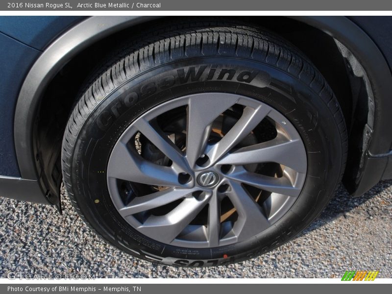 Arctic Blue Metallic / Charcoal 2016 Nissan Rogue SL