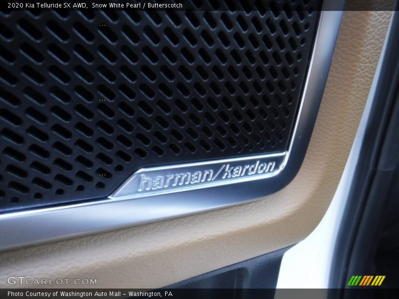 Snow White Pearl / Butterscotch 2020 Kia Telluride SX AWD