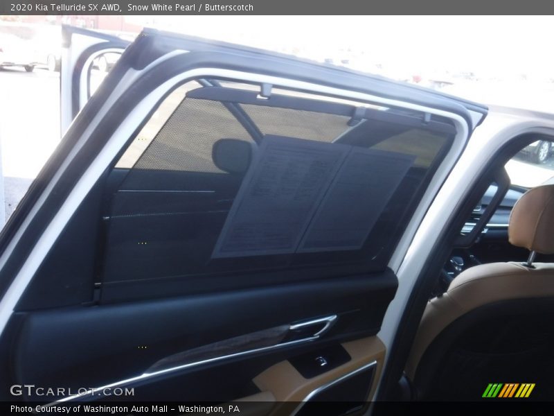 Snow White Pearl / Butterscotch 2020 Kia Telluride SX AWD