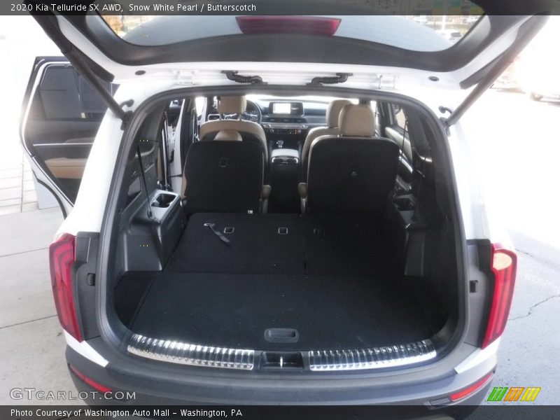 Snow White Pearl / Butterscotch 2020 Kia Telluride SX AWD