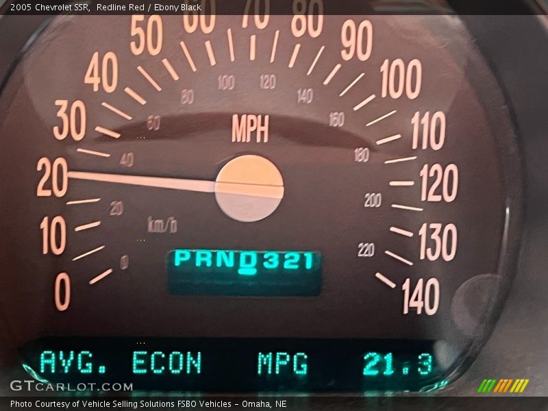 Redline Red / Ebony Black 2005 Chevrolet SSR