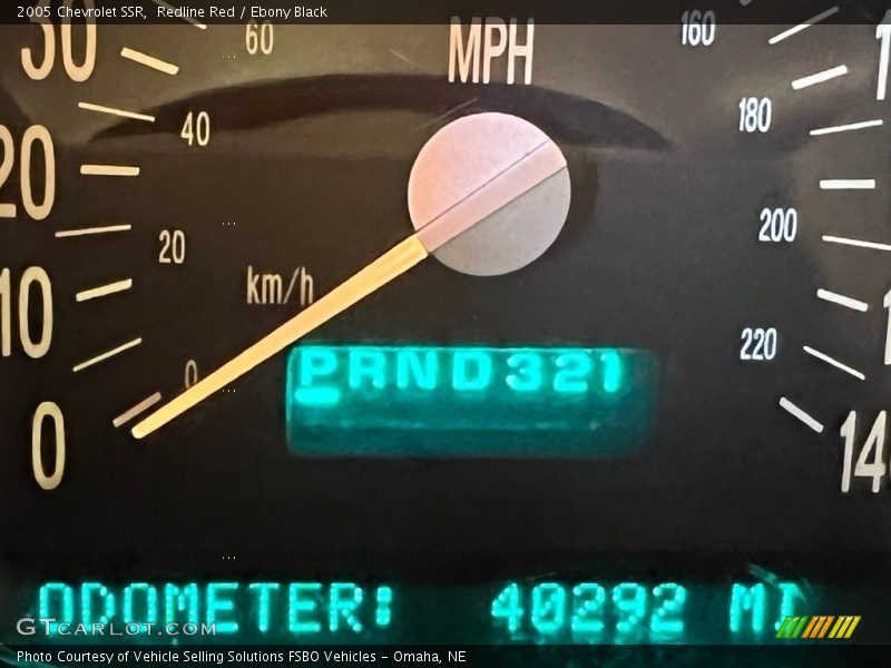 Redline Red / Ebony Black 2005 Chevrolet SSR