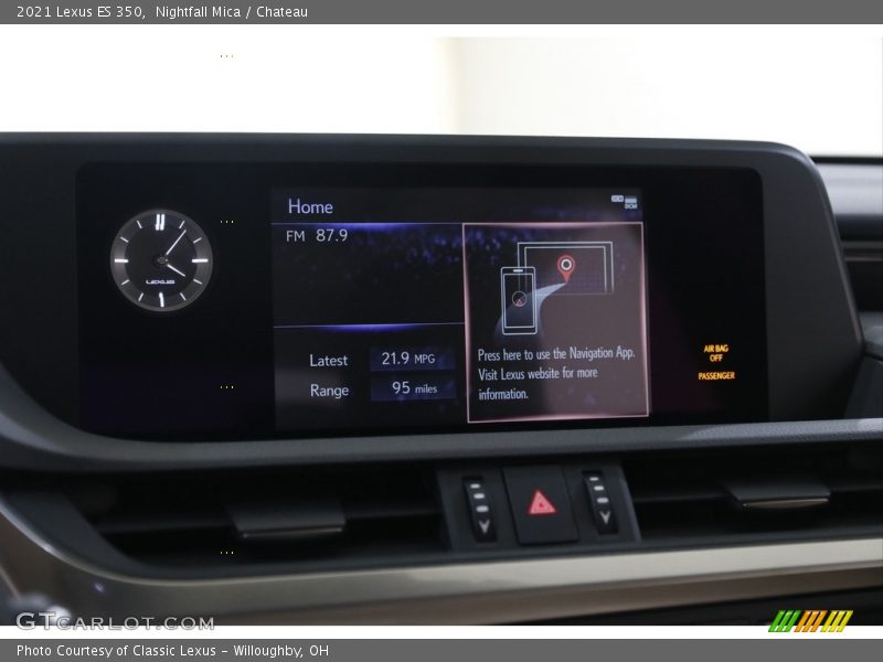 Nightfall Mica / Chateau 2021 Lexus ES 350