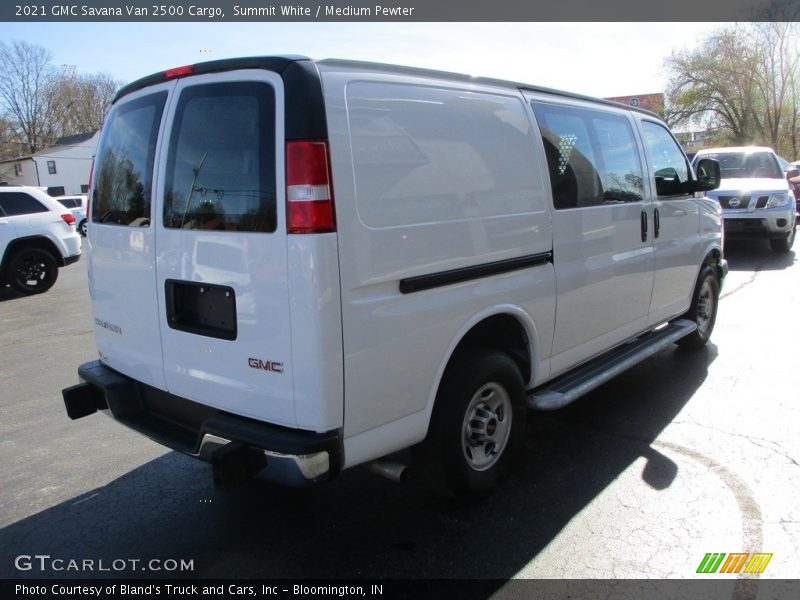 Summit White / Medium Pewter 2021 GMC Savana Van 2500 Cargo