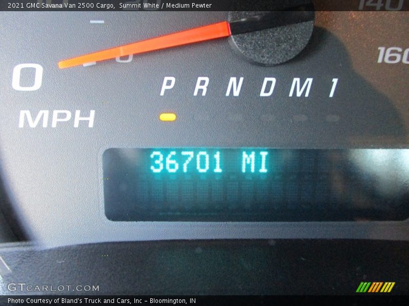 Summit White / Medium Pewter 2021 GMC Savana Van 2500 Cargo
