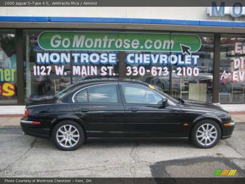 Anthracite Mica / Almond 2000 Jaguar S-Type 4.0