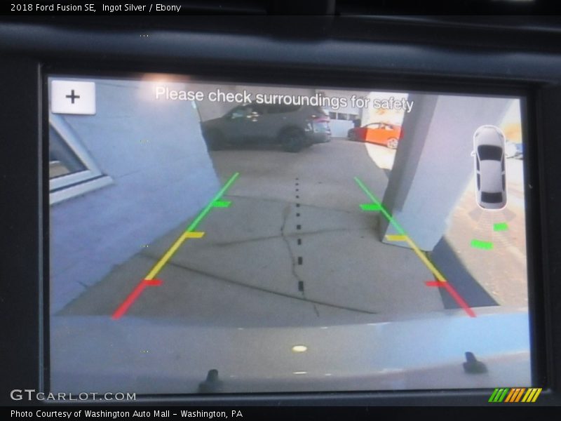 Ingot Silver / Ebony 2018 Ford Fusion SE