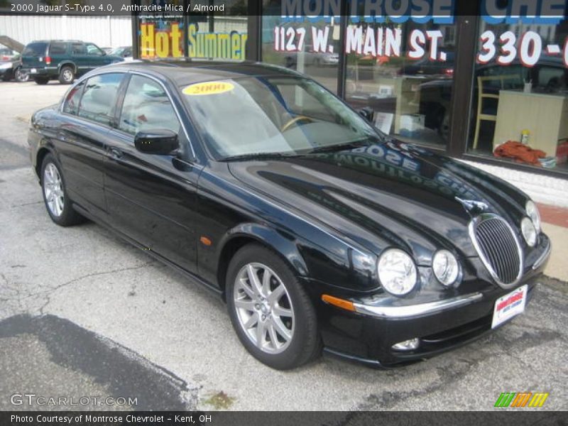 Anthracite Mica / Almond 2000 Jaguar S-Type 4.0