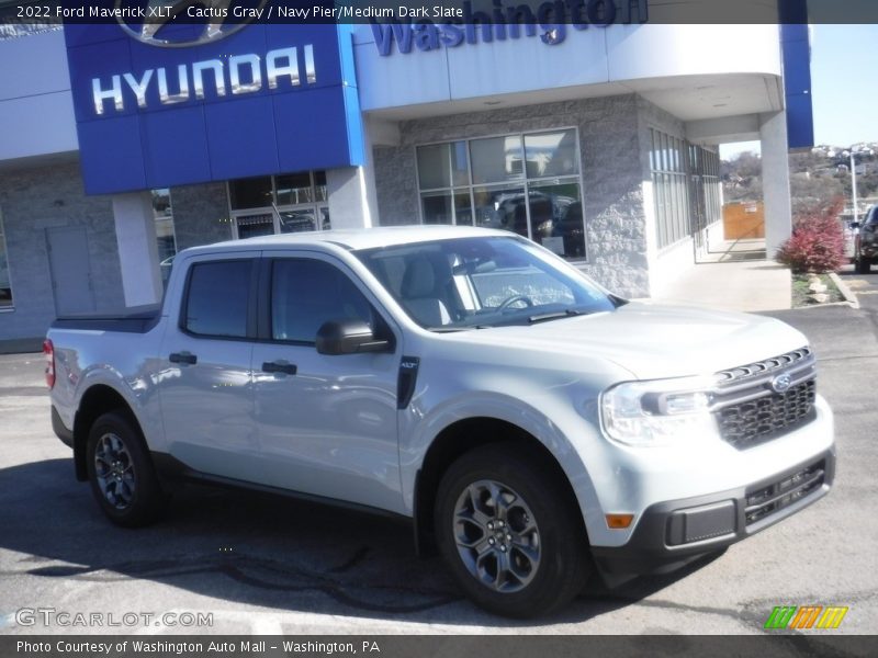 Cactus Gray / Navy Pier/Medium Dark Slate 2022 Ford Maverick XLT