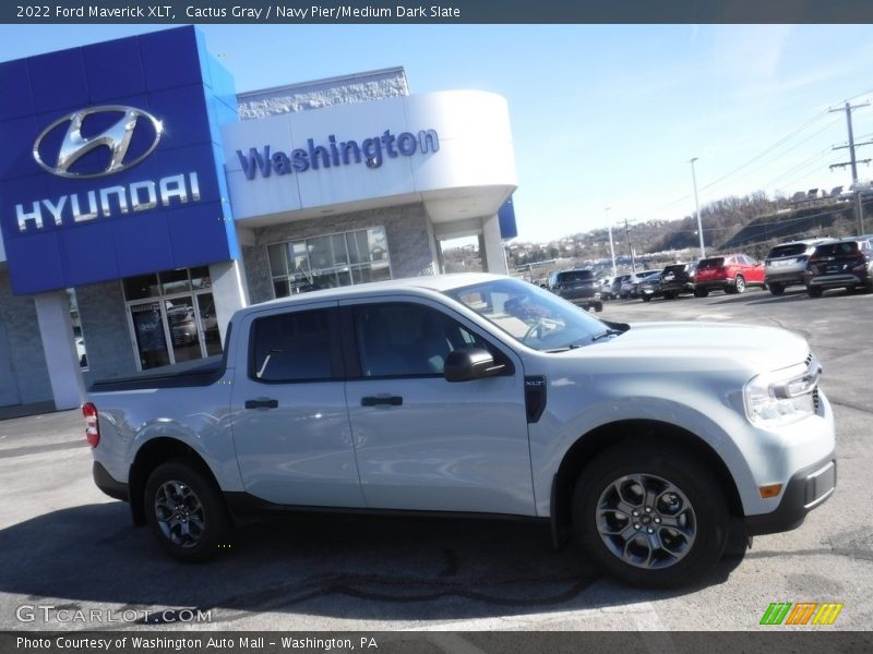 Cactus Gray / Navy Pier/Medium Dark Slate 2022 Ford Maverick XLT