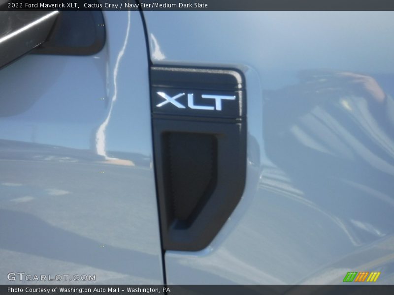 Cactus Gray / Navy Pier/Medium Dark Slate 2022 Ford Maverick XLT