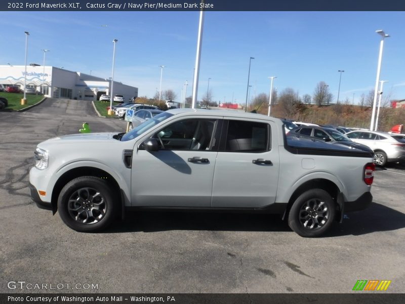 Cactus Gray / Navy Pier/Medium Dark Slate 2022 Ford Maverick XLT